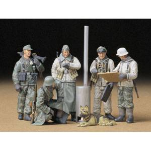TAMIYA タミヤ 1/35 ミリタリーミニチュアシリーズ ドイツ歩兵 野戦会議セット 【35212】 プラモデル