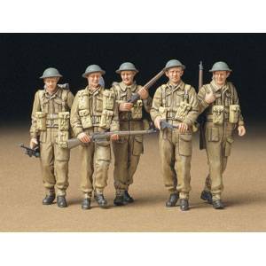 TAMIYA タミヤ 1/35 ミリタリーミニチュアシリーズ イギリス歩兵 巡回セット【35223】 プラモデル