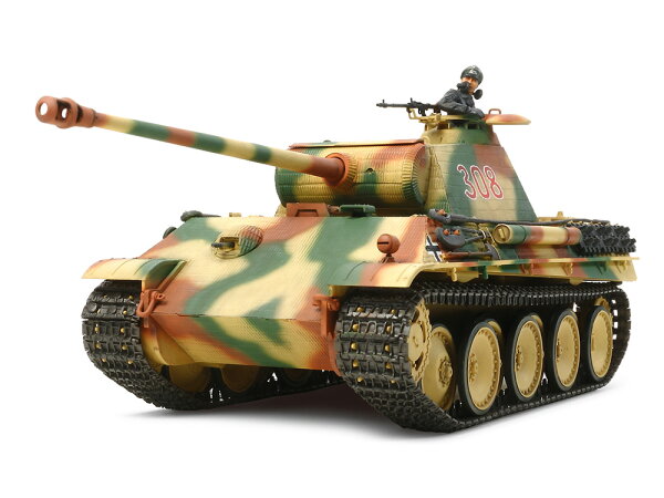 TAMIYA 타미야 1/35 독일 전차 판터 G 초기형 싱글 모터라이즈 사양 프라모델