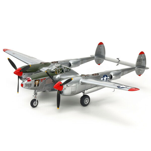 TAMIYA タミヤ 1/48 ロッキード P-38J ライトニング【61123】 プラモデル