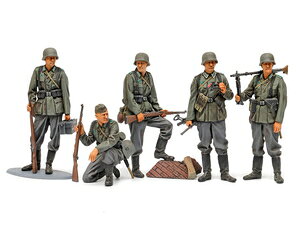 TAMIYA 타미야 1/35 MM 독일 보병 세트 대전 중기 프라모델