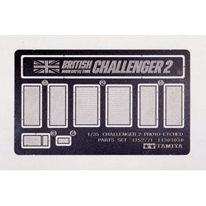 TAMIYA タミヤ 1/35 イギリス主力戦車 チャレンジャー2 エッチングパーツセット【35277】 プラモデル用
