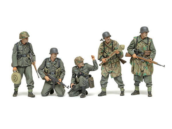 TAMIYA タミヤ 1/35 ドイツ歩兵セット（大戦後期）【35382】 プラモデル