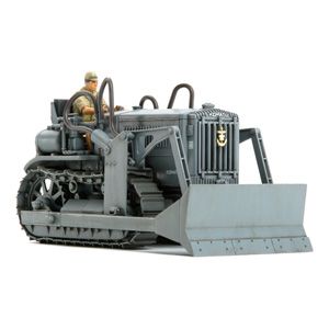 TAMIYA タミヤ 1/48 日本海軍 コマツ G40 ブルドーザー【32565】 プラモデル gambar 1