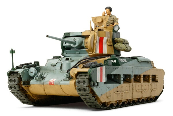 TAMIYA タミヤ 1/48 MMシリーズ No.72 イギリス歩兵戦車 マチルダMk.III/IV【32572】 プラモデル 圖片 1