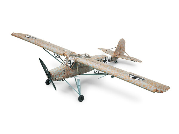 TAMIYA タミヤ 1/48 フィーゼラー Fi156C シュトルヒ【61100】 プラモデル Bild 1