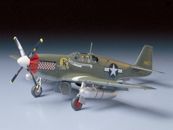 TAMIYA タミヤ 1/48 傑作機シリーズ ノースアメリカン P-51B マスタング 【61042】 プラモデル