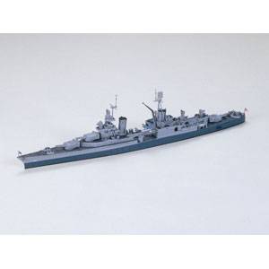 TAMIYA 타미야 1/700 워터라인 미국 해군 중순양함 인디애나폴리스 【31804】 플라스틱 모델