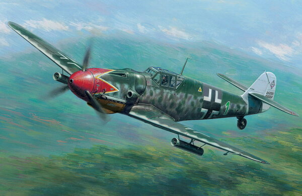 TAMIYA タミヤ 1/48 傑作機シリーズNo.128 メッサーシュミット Bf109 G-6 後期生産型【61128】 プラモデル