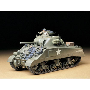 TAMIYA タミヤ 1/35 アメリカ M4シャーマン戦車 （初期型）【35190】 プラモデル 圖片 1