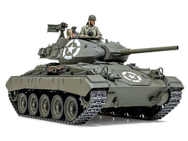 TAMIYA タミヤ 1/35 ミリタリーミニチュアシリーズ No.391 アメリカ軽戦車 M24 チャーフィー（ヨーロッパ戦線）【35391】 プラモデル