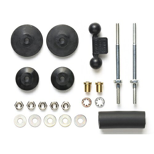 TAMIYA タミヤ ミニ四駆特別企画(パーツ) 大径スタビヘッドセット(11mm、15mm)(ブラック) 95357
