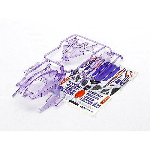 TAMIYA タミヤ ミニ四駆特別企画 DCR-01 (デクロス-01) ボディパーツセット (クリヤーパープル) 95373