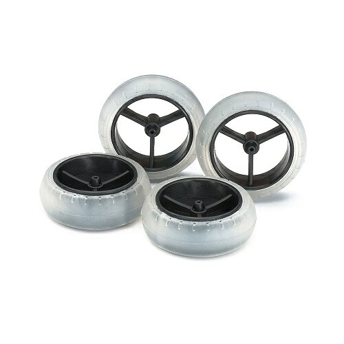 TAMIYA タミヤ ミニ四駆特別企画商品(パーツ) スーパーX・XXカーボン強化大径ナローホイル&ソフトバレルタイヤ) 95420
