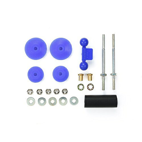 TAMIYA タミヤ ミニ四駆特別企画(パーツ) 大径スタビヘッドセット(11mm、15mm)(ブルー) 95429