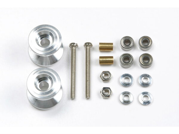 TAMIYA 타미야 미니카 그레이드업 파츠 No.398 2단 알루미늄 롤러 세트 (13-12mm) 15398