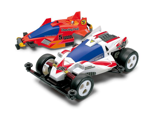 TAMIYA タミヤ 1/32 ミニ四駆特別企画(マシン)レーサーミニ四駆 ダッシュ01号・超皇帝 (スーパーエンペラー) スペシャルキット 95623