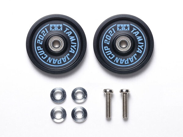 TAMIYA タミヤ ミニ四駆 限定販売商品 パーツ HG 19mmオールアルミベアリングローラー J-CUP2021 95148