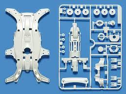 TAMIYA 타미야 미니카 MA 강화 섀시 세트 화이트 그레이드업 파츠 개조 95283