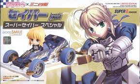 TAMIYA Good Smile Company Nendoroid Petit x Tamiya Mini 4WD Fate/stay night Saber Drives Super Saber Special #92242