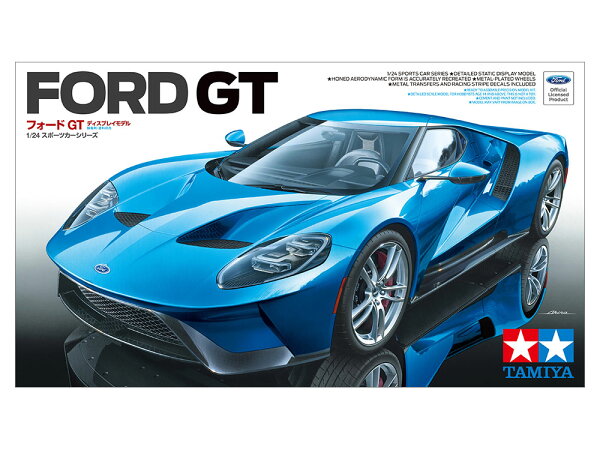 TAMIYA タミヤ 1/24 24346 スポーツカーシリーズ No.346 1/24 フォード GT プラモデル 模型 スケールモデル 24346