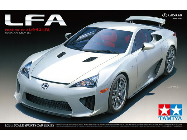 TAMIYA 타미야 1/24 스포츠카 시리즈 No.319 1/24 렉서스 LFA 프라모델 모형 스케일모델 24319