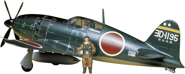 TAMIYA 타미야 1/48 傑作機シリーズ No.18 1/48 해군국지전투기 雷電21型 프라모델 61018 이미지 1