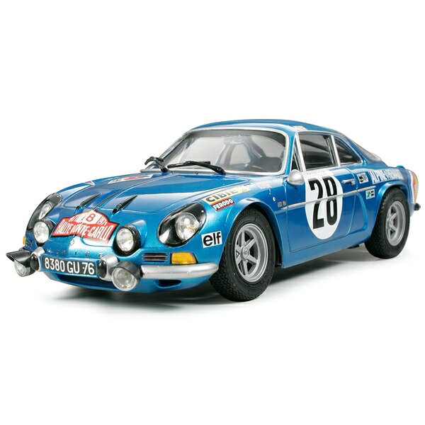 TAMIYA 프라모델 TAMIYA 타미야 1/24 스포츠카 No.278 1/24 알핀 르노 A110 몬테카를로 71 24278