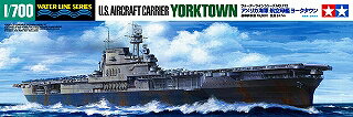 TAMIYA プラモデル TAMIYA タミヤ ウォーターライン 1/700 アメリカ海軍航空母艦 ヨークタウン
