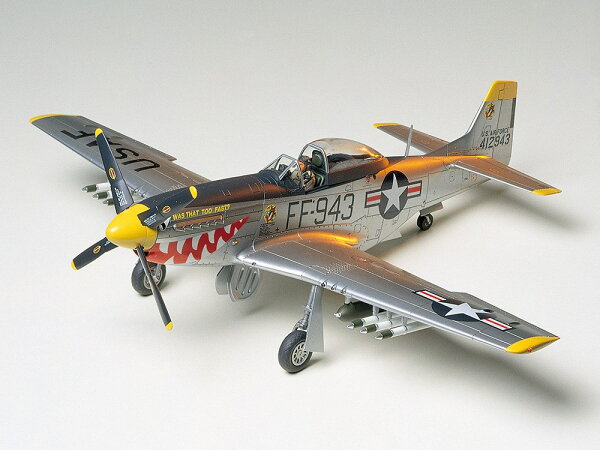 TAMIYA プラモデル TAMIYA タミヤ 1/48 傑作機 No.44 1/48 ノースアメリカン F-51D マスタング (朝鮮戦争仕様) 61044
