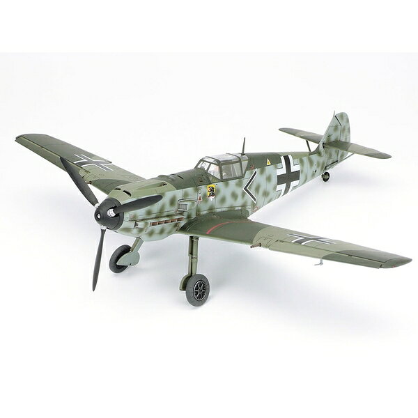 TAMIYA タミヤ 1/48 メッサーシュミット Bf109 E-3 スケールプラモデル 61050