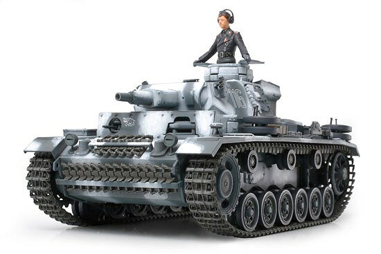 TAMIYA Tamiya 1/35 German Panzer III Type N Scale Plastic Model image 1
