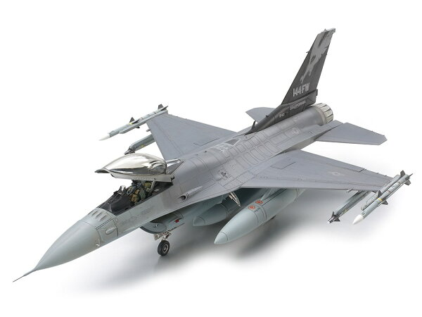 TAMIYA タミヤ 1/48 ロッキードマーチン F-16C ブロック25/32 ファイティングファルコン アメリカ州空軍 スケールプラモデル 61101