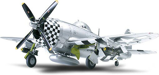 TAMIYA タミヤ 1/48 リパブリック P-47D サンダーボルト“バブルトップ” スケールプラモデル 61090