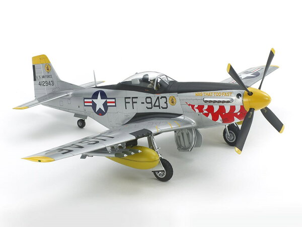 TAMIYA タミヤ 1/32 ノースアメリカン F-51D マスタング (朝鮮戦争) スケールモデル 60328