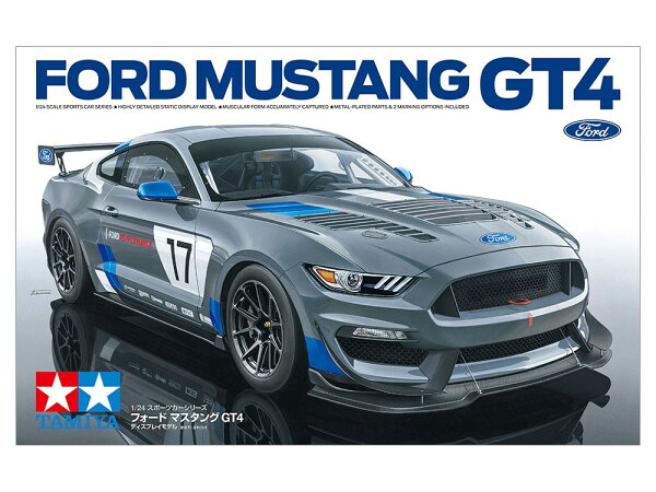 TAMIYA タミヤ 1/24 フォード マスタング GT4 スケールモデル 24354