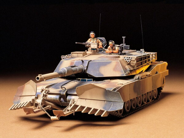 TAMIYA タミヤ 1/35 アメリカ M1A1 マインプラウ スケールモデル 35158 Bild 1