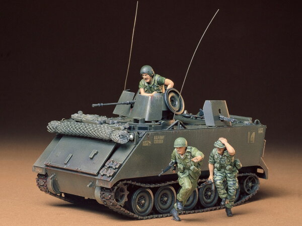 TAMIYA 35135 1/35 アメリカ装甲騎兵強襲車 M113ACAV バトルワゴン タミヤ 1/35MM プラモデル 送料無料 รูปภาพ 1