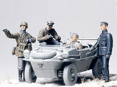 TAMIYA 35253 1/35 ドイツ戦車部隊 前線偵察チーム タミヤ 1/35MM プラモデル 送料無料
