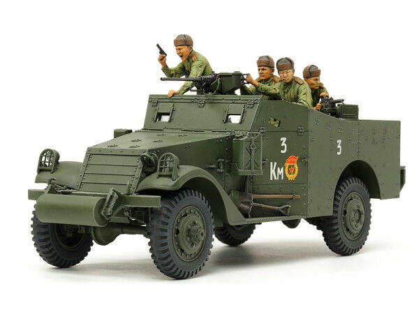 TAMIYA 35363 1/35 M3A1スカウトカー タミヤ 1/35MM プラモデル 送料無料 gambar 1