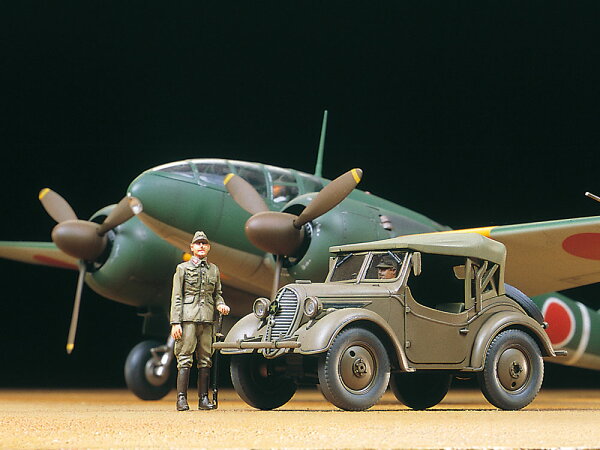 TAMIYA 25217 1/48 百式司令部偵察機III型 ・ くろがね四起セット タミヤ スケール限定商品 プラモデル 送料無料