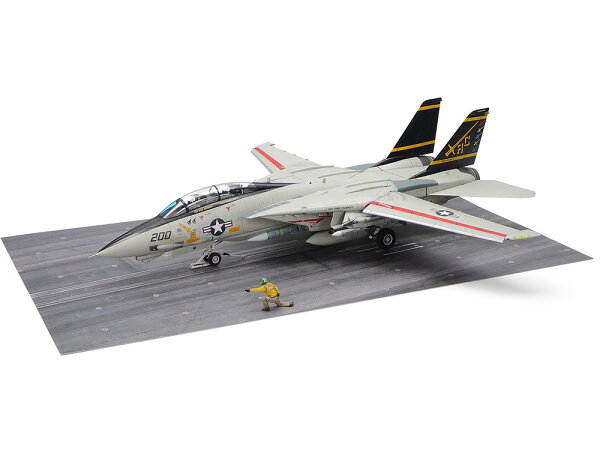 TAMIYA 61122 1/48 グラマン F-14A トムキャット 後期型 発艦セット タミヤ 1/48傑作機 プラモデル 同梱不可 imagen 1