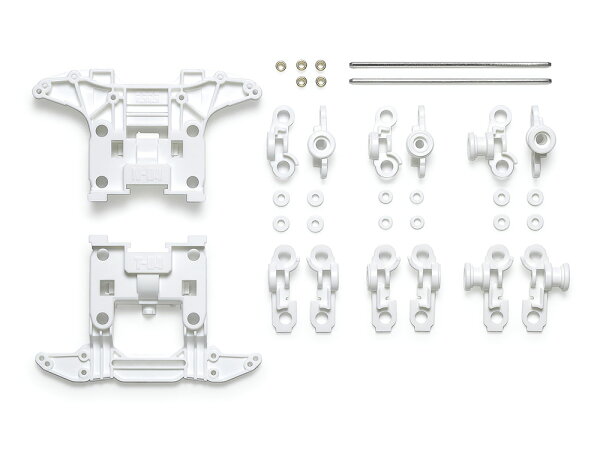 TAMIYA 95695 N-04・T-04 強化ユニット ホワイト タミヤ ミニ四駆特別企画 パーツ