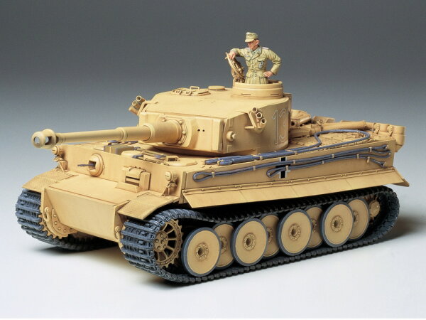 TAMIYA 35227 1/35 タイガーI 極初期生産型 アフリカ仕様 タミヤ 1/35MM プラモデル 同梱不可 ※キャンセル不可 圖片 1