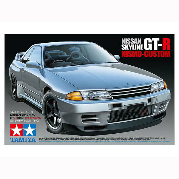 TAMIYA 1/24 Nissan Skyline GT-R R32 Nismo Custom Sports Car Series No.24341 Plastic Model