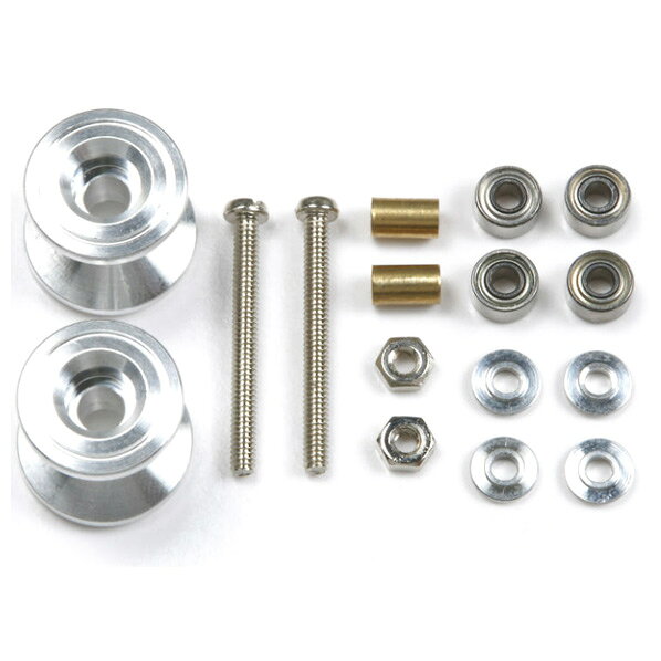 TAMIYA 타미야 미니카 그레이드업 파츠 No.398 2단 알루미늄 롤러 세트 (13-12mm) Tミニ4クGP398アルミロ-ラセツトN [Tミニ4クGP398アルミロ-ラセツトN]