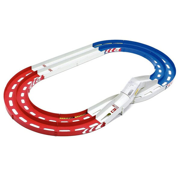 TAMIYA 타미야 미니사구 서킷 미니사구 오벌 홈 서킷 입체 레인 체인지 타입 (레드/블루/화이트) 94893オ-バルホ-ムリツタイトリコロ-ル [94893オ-バルホ-ムリツタイトリコロ-ル]