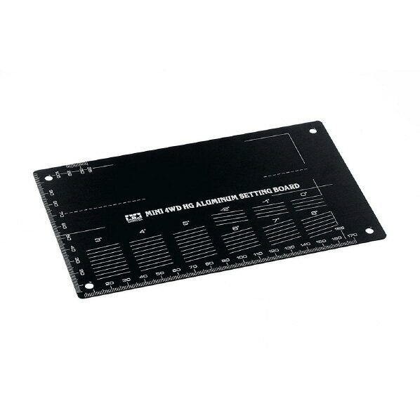 TAMIYA タミヤ 95507 ミニ四駆 HGアルミセッティングボード(ブラック) T95507アルミセツテイングボ-ドBKN [T95507アルミセツテイングボ-ドBKN] 图片 1