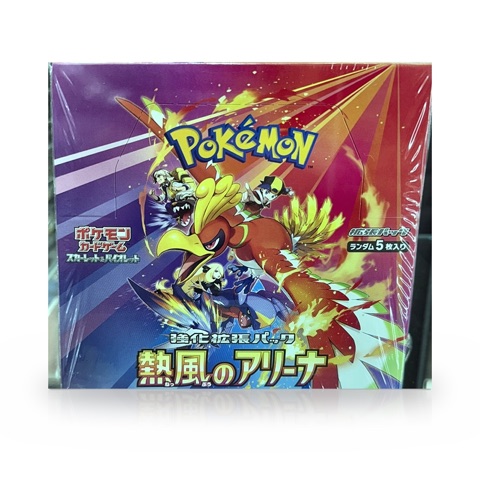 The Pokémon Company Pokémon Card Game Heat Wave Arena Booster Box (Japanese) image 1