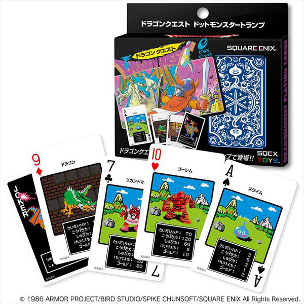 Square Enix Dragon Quest Dots Monster Playing Cards imagen 1